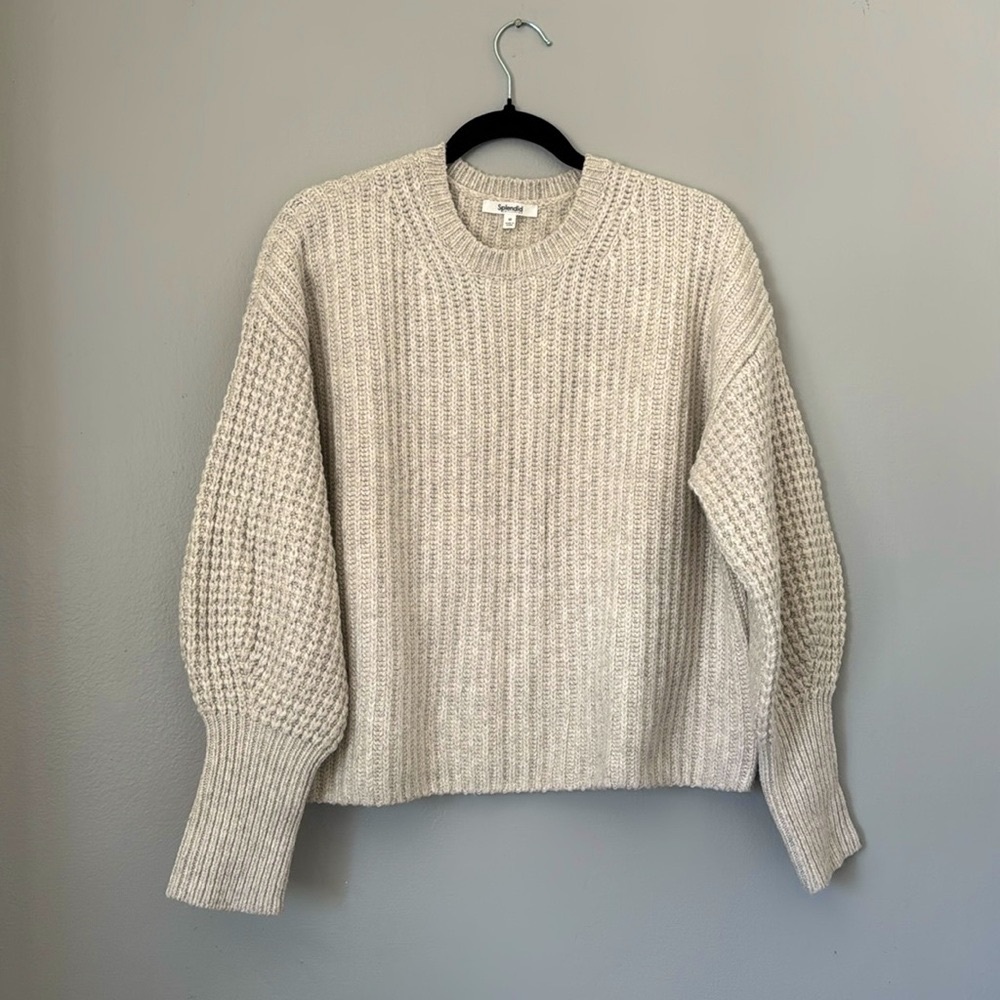 Splendid $168 Sarah Cashblend Sweater | Like New - Picture 9 of 11